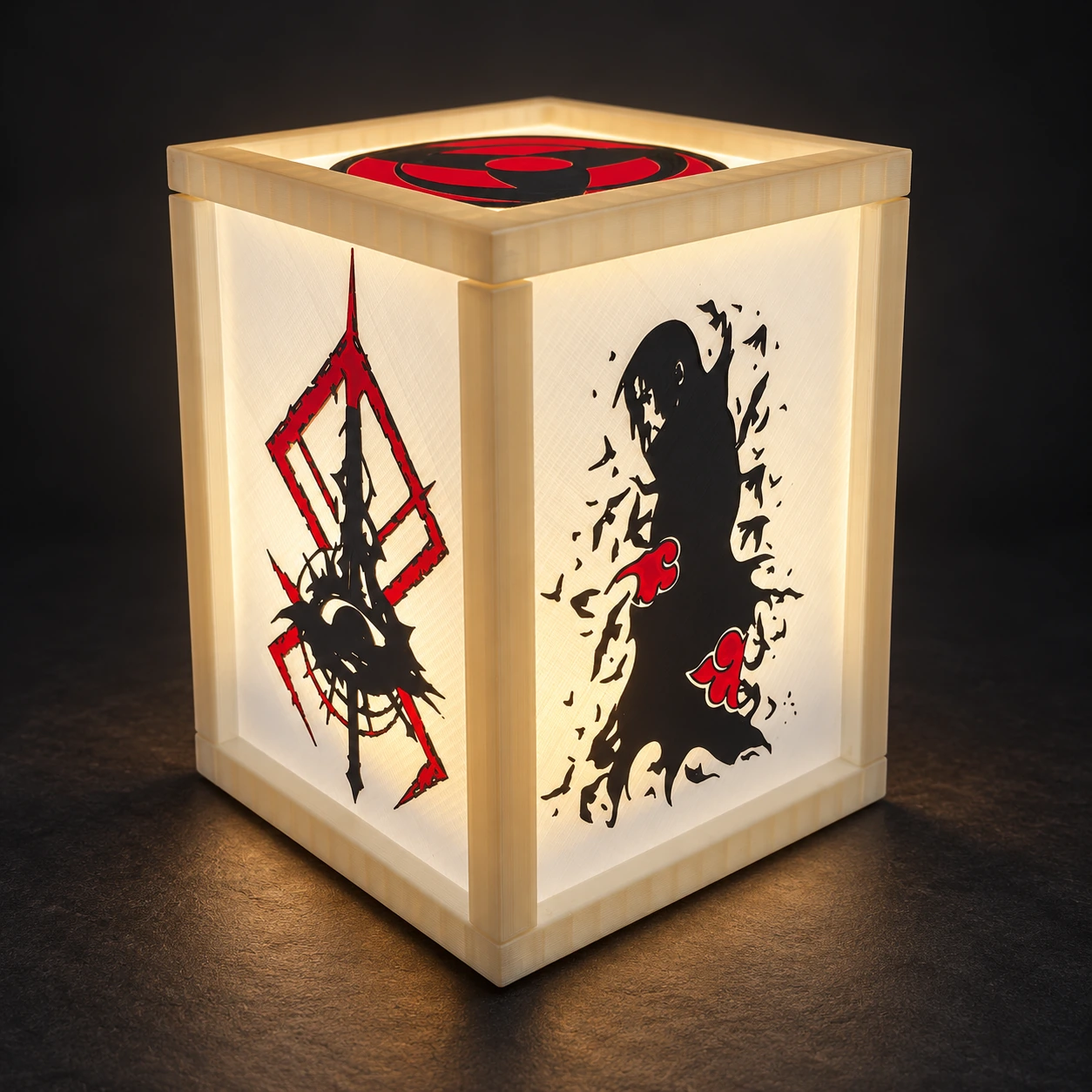 Akatsuki Glow — Anime Shadow Lantern